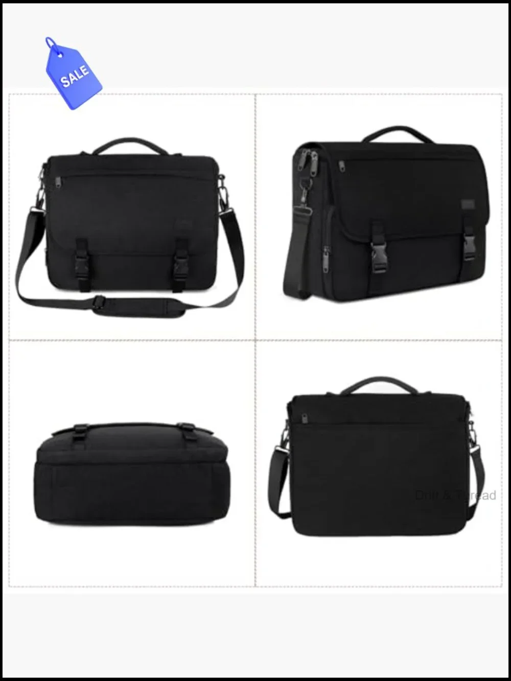 Messenger Laptop Bag 15.6